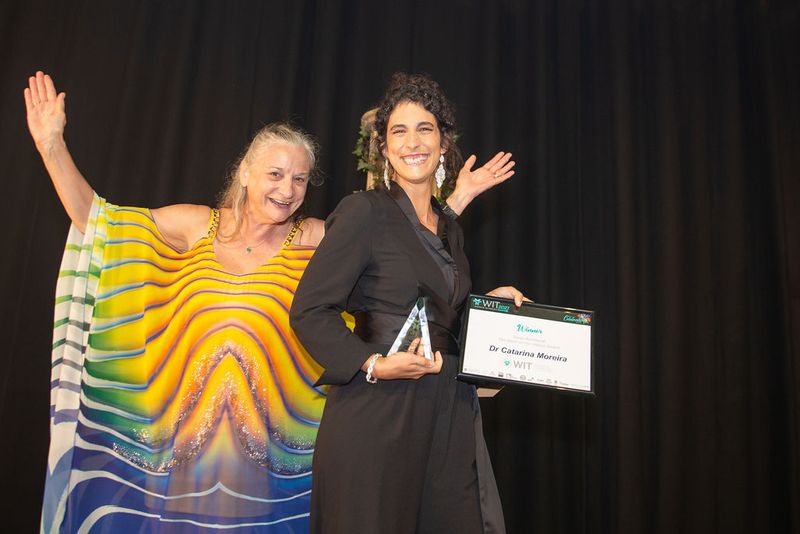 Dr Catarina Moreira is the inaugural winner of the Sonja Bernhardt Heart of our Values Award, launched at the 2021 WiT Awards.